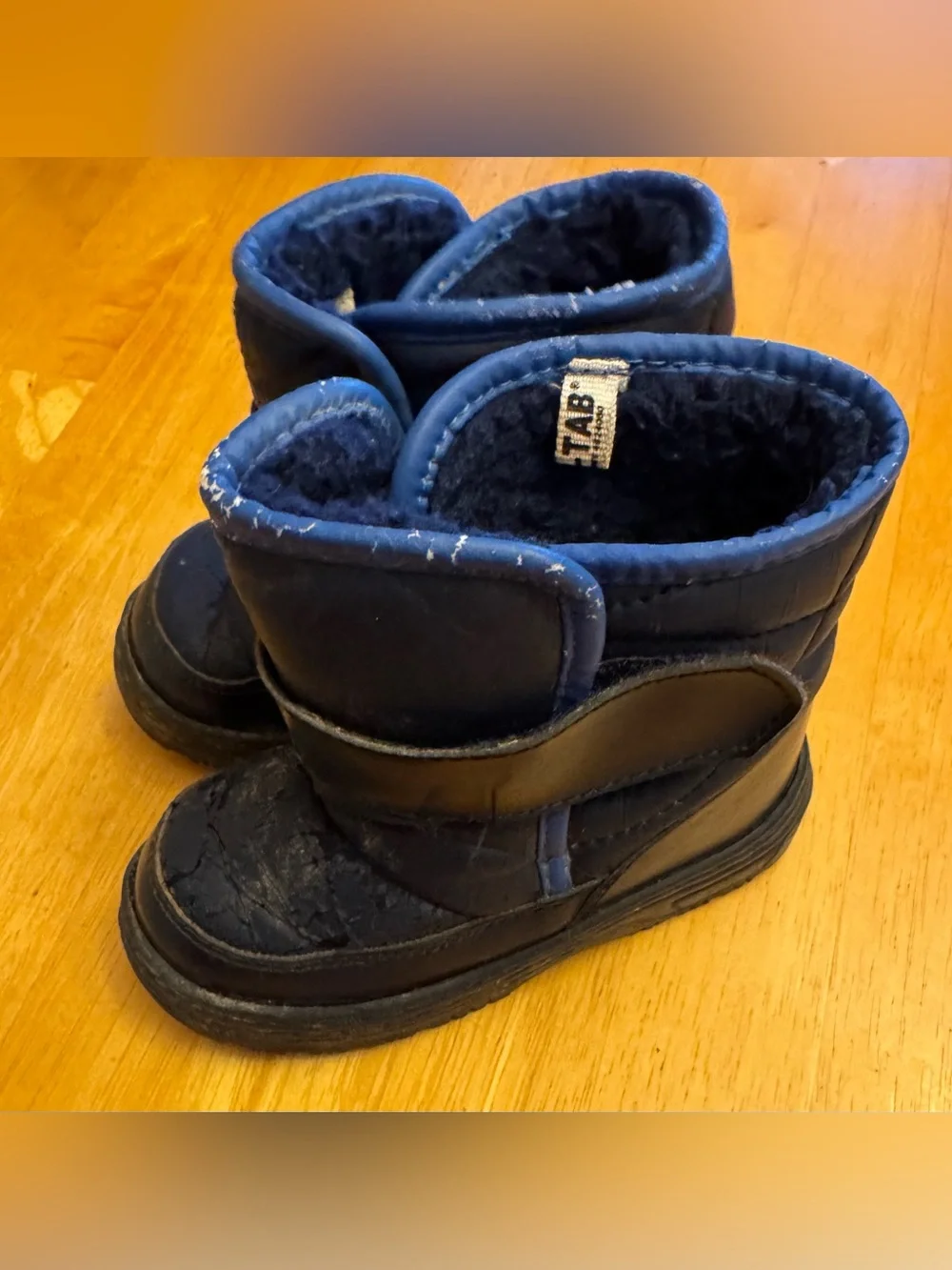 Circo Toddler Winter Snow Boots Navy Blue Size 9